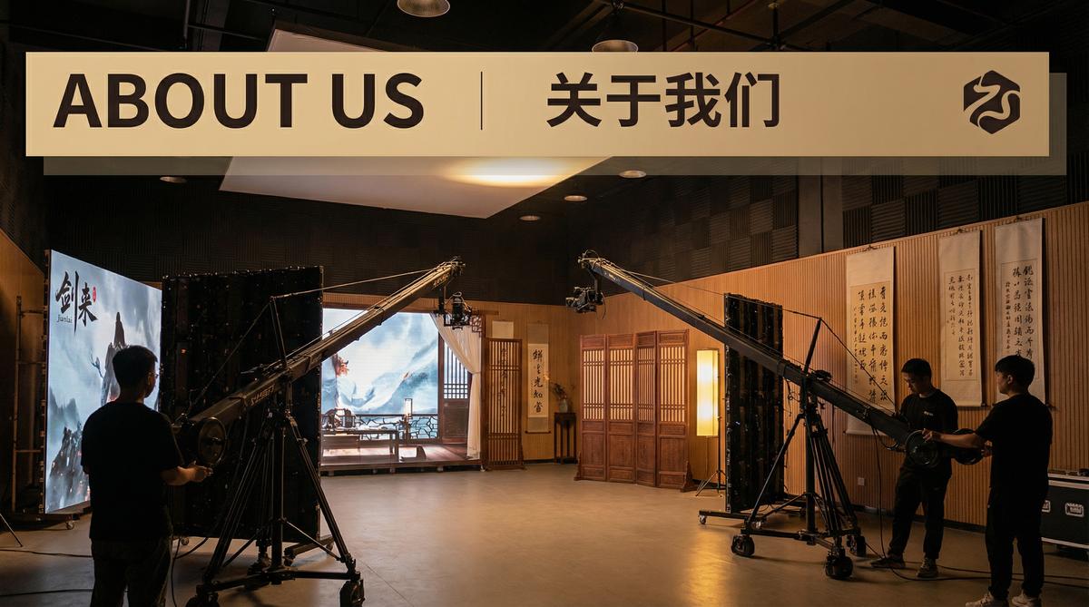 国产主播影视传媒公司拍摄现场